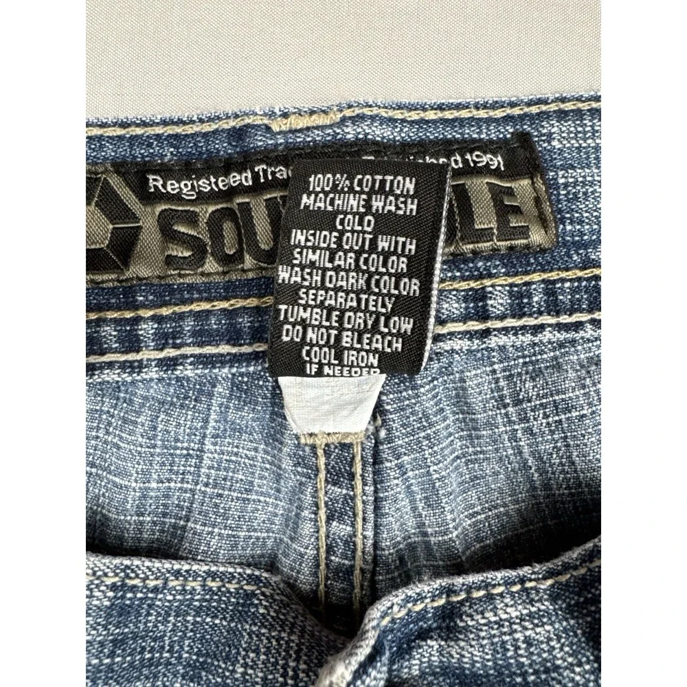 Vintage Y2K Southpole 4180 Baggy Jeans 34x32 Wide Leg Denim Skater